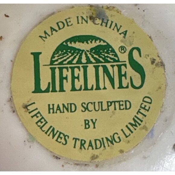 Lifelines Ball Candles Lemon Pattern Hand Sculpted Set Of 2 - Picture 5 of 7